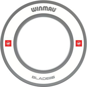 WINMAU Pro Line 1.0 Dart Board Surround Ring Grey & White Durable Backboard Wall Protector for Dartboards Professional Darts Accessories WINMAU Pro Line 1.0 Dart Board Surround Ring Grey & White Durable Backboard Wall Protector for Dartboards Professional Darts Accessories