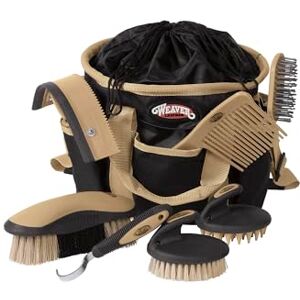 Weaver Leather Unisex Grooming Kit - Hoof Pick, Comb, Brush - Grooming Kit Weaver Leather Unisex Grooming Kit - Hoof Pick, Comb, Brush - Grooming Kit