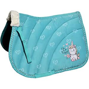 Rhinegold Unicorn Saddle Pad Pony Aqua Rhinegold Unicorn Saddle Pad Pony Aqua