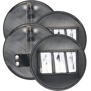 Imperial Riding IRH Round Tournament Number Holder Leather 3 Digit Set of 2 Black 1SIZE Imperial Riding IRH Round Tournament Number Holder Leather 3 Digit Set of 2 Black 1SIZE