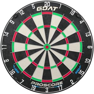 GOAT – Proscore FLX Starter Dartboard, Durable Sisal, Self-healing, Minimal Bounce-Outs, Thin Wire Construction GOAT – Proscore FLX Starter Dartboard, Durable Sisal, Self-healing, Minimal Bounce-Outs, Thin Wire Construction