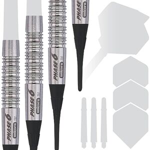 Unicorn Soft Tip Professional Darts Barrels Only Evolution World Champion Series Phase 6 97% Natural Tungsten Barrels 18 g Unicorn Soft Tip Professional Darts Barrels Only Evolution World Champion Series Phase 6 97% Natural Tungsten Barrels 18 g