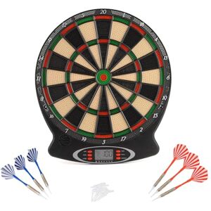 Toyrific Electronic Dartboard with LED Display, 28 Games and 159 Modes, Safe Soft Tip Darts, Kids Dart Board, Automatic Scoring, for Children and Adults Toyrific Electronic Dartboard with LED Display, 28 Games and 159 Modes, Safe Soft Tip Darts, Kids Dart Board, Automatic Scoring, for Children and Adults