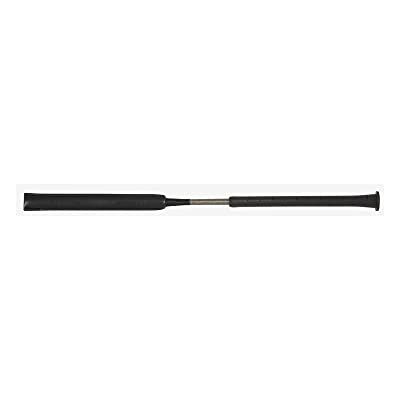 LeMieux Le Baton Short Horse Whip with Grooved Rubber Grip Handle, PU Leather Covered Shock Absorbing Gel End Pad or Jumping & General Purpose LeMieux Le Baton Short Horse Whip with Grooved Rubber Grip Handle, PU Leather Covered Shock Absorbing Gel End Pad or Jumping & General Purpose