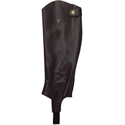 Shires Moretta Childrens Synthetic Gaiters Large Brown Shires Moretta Childrens Synthetic Gaiters Large Brown