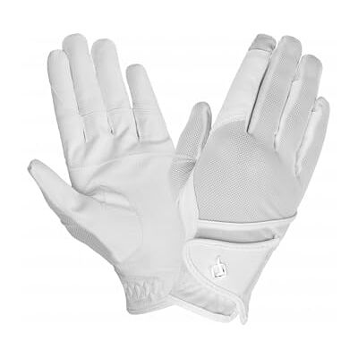 LeMieux Pro Mesh Horse Riding Gloves White LeMieux Pro Mesh Horse Riding Gloves White