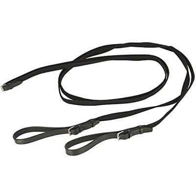Covalliero Kerbl 3211763 Strap Loops Black with Split Leather Loops Covalliero Kerbl 3211763 Strap Loops Black with Split Leather Loops