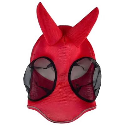 Hredyqw Face Cover for Horses Polyester Cloth Full Head Guard, Adjustable Thin Fly Blocking Net for Stable and Outdoor Use, Polyester Cloth, Fly Disturbances Hredyqw Face Cover for Horses Polyester Cloth Full Head Guard, Adjustable Thin Fly Blocking Net for Stable and Outdoor Use, Polyester Cloth, Fly Disturbances