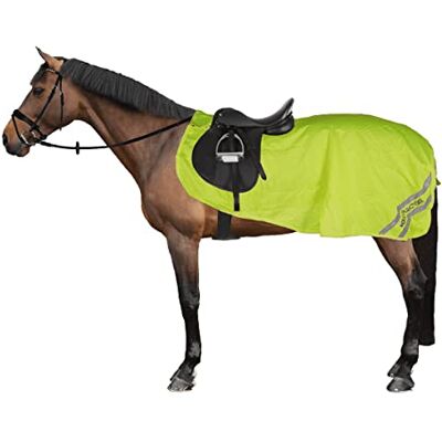 Shires Equi-Flector Mesh Exercise Sheet Yellow Shires Equi-Flector Mesh Exercise Sheet Yellow