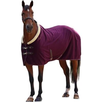 Shires Deluxe Fleece Rug Black Cherry Shires Deluxe Fleece Rug Black Cherry