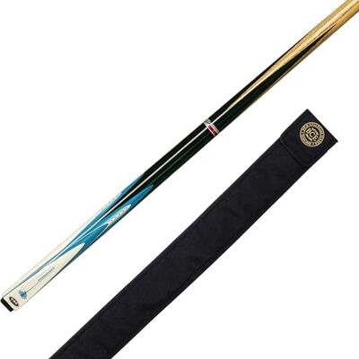 BCE Shockwave Snooker & Pool Cue, Blue/Black, 57" UK BCE Shockwave Snooker & Pool Cue, Blue/Black, 57" UK
