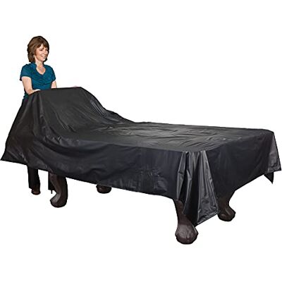 EastPoint Sports Black Table Cover - 3m x 1.8m for Billiard, Table Tennis & Hockey EastPoint Sports Black Table Cover - 3m x 1.8m for Billiard, Table Tennis & Hockey