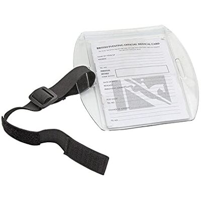 Shires Rider Medical Arm Band, Adjustable Strap, Medical Card, Shires Rider Medical Arm Band, Adjustable Strap, Medical Card,