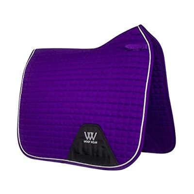 Woof Wear Dressage Saddle Cloth Ultra Violet Anatomic shaping with high wither design Girth strap separation loops Woof Wear Dressage Saddle Cloth Ultra Violet Anatomic shaping with high wither design Girth strap separation loops
