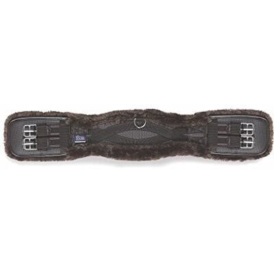 Shires ARMA SupaFleece Dressage Girth Elastic Brown 26 Shires ARMA SupaFleece Dressage Girth Elastic Brown 26