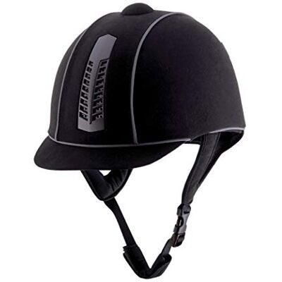 Rhinegold Reflective Pro Riding Hat-6.1/2-Black Rhinegold Reflective Pro Riding Hat-6.1/2-Black