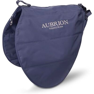 Shires Aubrion Equestrian Saddle Bag Navy Blue Shires Aubrion Equestrian Saddle Bag Navy Blue