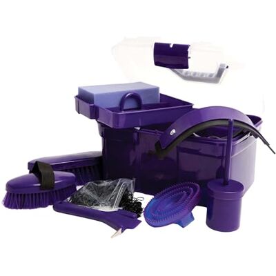 ROMA Ultimate 10 Piece Grooming Kit, Purple ROMA Ultimate 10 Piece Grooming Kit, Purple