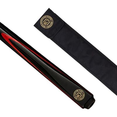 BCE 2 Piece North American Ash Snooker/Pool Cue- 145cm- 9.5mm tip with soft case BCE 2 Piece North American Ash Snooker/Pool Cue- 145cm- 9.5mm tip with soft case