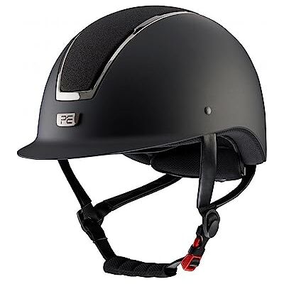Premier Equine Odyssey Horse Riding Helmet 4900 Navy Or Black, Black, 58/60 cm Premier Equine Odyssey Horse Riding Helmet 4900 Navy Or Black, Black, 58/60 cm