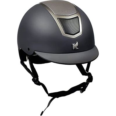 Shires Karben Avena Riding Hat Grey 59-61cm Shires Karben Avena Riding Hat Grey 59-61cm