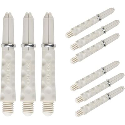 Harrows Darts 3 x Sets of Dimplex Dart Stems 9 Dart Shafts in Total Medium and Short Sizes in Black or White Harrows Darts 3 x Sets of Dimplex Dart Stems 9 Dart Shafts in Total Medium and Short Sizes in Black or White