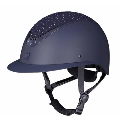 Shires Karben Viola Wide Peak Riding Hat Black Shires Karben Viola Wide Peak Riding Hat Black