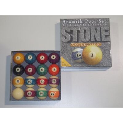 Aramith AMERICAN 2 1/4" STONE GRANITE POOL BALLS ** Aramith AMERICAN 2 1/4" STONE GRANITE POOL BALLS **