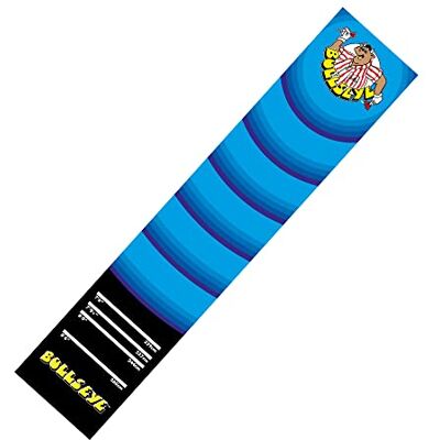 Darts Corner Bullseye Blue Non Slip Dart Carpet Mat 290 x 60cm Oche Throw Line. Darts Corner Bullseye Blue Non Slip Dart Carpet Mat 290 x 60cm Oche Throw Line.