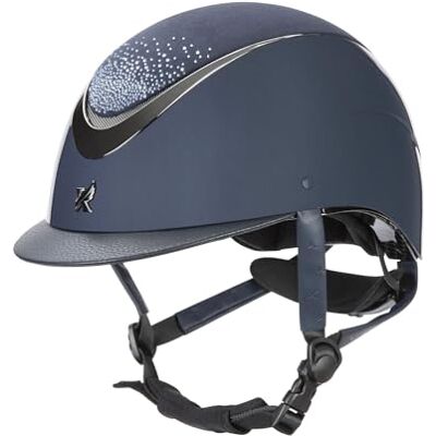 Shires Karben Ariel Ellipse SP Riding Hat Navy Blue Shires Karben Ariel Ellipse SP Riding Hat Navy Blue