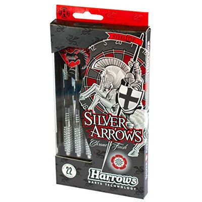 Harrows Silver Arrows Chrome Finish Dart Harrows Silver Arrows Chrome Finish Dart