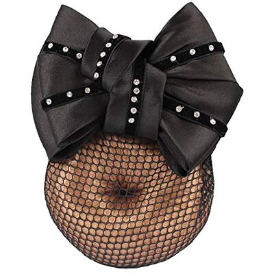 Horka Show Bow Soft Mesh Net Strass Ladies Horse Riding Competition Accessories Horka Show Bow Soft Mesh Net Strass Ladies Horse Riding Competition Accessories