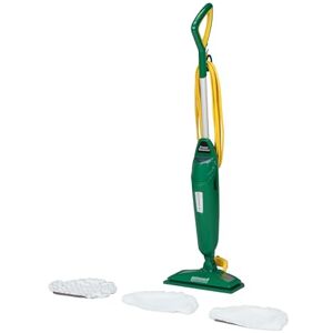 Bissell Commercial -BGST1566 Steam Mop Power Steamer, 12.5" wide, comes with Two soft pads for every day and one scrubby pad for heavy messes,Green Bissell Commercial -BGST1566 Steam Mop Power Steamer, 12.5" wide, comes with Two soft pads for every day and one scrubby pad for heavy messes,Green