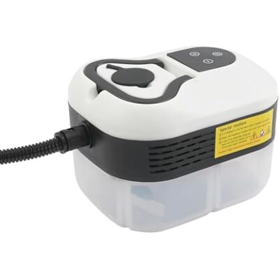 QUIOTUIR Steam Cleaner 1500W 3 Bar 1.2L Tank 6 Gears with 3 Brushes Extension Rod 98 Degree C High Temp Sanitizing 2m Steam Hose 1.5m Power Cord 6 Adjustable Gears 50 to 210ml per Min Includes 3 Brush Heads QUIOTUIR Steam Cleaner 1500W 3 Bar 1.2L Tank 6 Gears with 3 Brushes Extension Rod 98 Degree C High Temp Sanitizing 2m Steam Hose 1.5m Power Cord 6 Adjustable Gears 50 to 210ml per Min Includes 3 Brush Heads