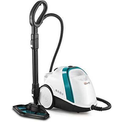 Polti Vaporetto Smart 100 Steam Cleaner with Continuous Fill, Sanitize and Clean Floors, Carpets and Other Surfaces Adjustable High-Power Steam Pressure Up to 58 PSI with 9 Accessories Included Polti Vaporetto Smart 100 Steam Cleaner with Continuous Fill, Sanitize and Clean Floors, Carpets and Other Surfaces Adjustable High-Power Steam Pressure Up to 58 PSI with 9 Accessories Included