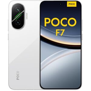 Xiaomi POCO F7 Smartphone, 12+512GB, White, Flagship Snapdragon® 8s Gen 4, 6500mAh battery, 50MP Sony camera with OIS, 6.83" 1.5K 120Hz AMOLED display (No power adapter included) Xiaomi POCO F7 Smartphone, 12+512GB, White, Flagship Snapdragon® 8s Gen 4, 6500mAh battery, 50MP Sony camera with OIS, 6.83" 1.5K 120Hz AMOLED display (No power adapter included)