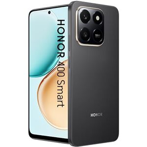 HONOR 400 Smart 4G Mobile Phone Unlocked, 6.77-Inch 120Hz Enhancement Display,6350mAh All Day Battery,108MP Ultra-clear Camera,AI Button,6GB+128GB,5-star Drop Resistance,Dual SIM, Android 15,Black HONOR 400 Smart 4G Mobile Phone Unlocked, 6.77-Inch 120Hz Enhancement Display,6350mAh All Day Battery,108MP Ultra-clear Camera,AI Button,6GB+128GB,5-star Drop Resistance,Dual SIM, Android 15,Black