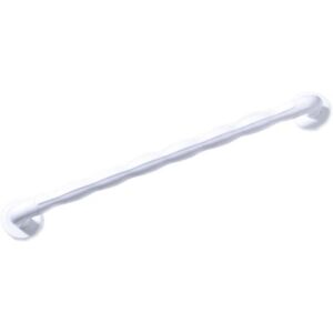 NRS Healthcare Natural Grip Grab Rail 60 cm (24 inch) Length, White NRS Healthcare Natural Grip Grab Rail 60 cm (24 inch) Length, White