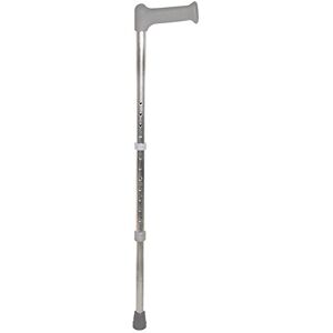Aidapt Adjustable Height Lightweight Walking Stick with Anti Slip Ferrule Foot to Aid Stability and Confidence when Walking. Supplied with a Hanging Carry Strap for The Smaller Users. Aidapt Adjustable Height Lightweight Walking Stick with Anti Slip Ferrule Foot to Aid Stability and Confidence when Walking. Supplied with a Hanging Carry Strap for The Smaller Users.