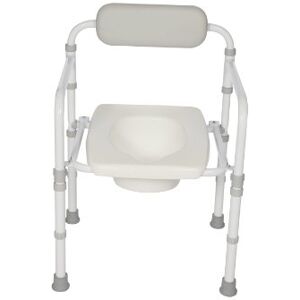 Homecraft Uni-Frame Folding Toilet Frame with Seat, Foldaway Toilet Surround, Toilet Grab Bar, Adjustable Height Handrail, Safety Device, Toilet Support Aid for Eldery, Handicapped, and Disabled Homecraft Uni-Frame Folding Toilet Frame with Seat, Foldaway Toilet Surround, Toilet Grab Bar, Adjustable Height Handrail, Safety Device, Toilet Support Aid for Eldery, Handicapped, and Disabled