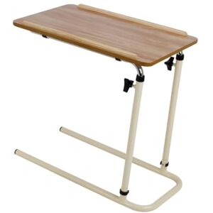 Days Homecraft Overbed Table, Flat Packed, Table Slides Over a Bed to Provide Conveniency, Adjustable Surface for Use with Chairs and Beds in Hospitals and Home Days Homecraft Overbed Table, Flat Packed, Table Slides Over a Bed to Provide Conveniency, Adjustable Surface for Use with Chairs and Beds in Hospitals and Home