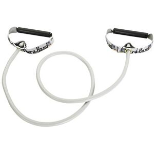 Theraband Professional Latex Resistance Tubing with Hard Handles for Exercise, Physical Therapy, Lower Pilates, At-Home Workouts, and Rehab, Silver Theraband Professional Latex Resistance Tubing with Hard Handles for Exercise, Physical Therapy, Lower Pilates, At-Home Workouts, and Rehab, Silver