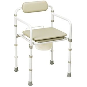 Homecraft Uni-Frame Folding Commode, Portable Toilet, Toilet Bowl & Pan for Elderly, Handicapped, and Disabled users, Metal Toilet for Bedside Bathroom Use, Folding Toilet, Bedside Commode for Safety Homecraft Uni-Frame Folding Commode, Portable Toilet, Toilet Bowl & Pan for Elderly, Handicapped, and Disabled users, Metal Toilet for Bedside Bathroom Use, Folding Toilet, Bedside Commode for Safety