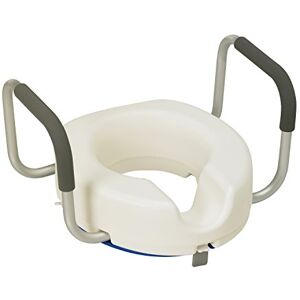 Homecraft Raised Toilet Seat with Removable Foam Covered Arms, Elevated for Safer Toileting, Standard Seat, Bathroom Safety, Disabled and Elderly, (Eligible for VAT relief in the UK) Homecraft Raised Toilet Seat with Removable Foam Covered Arms, Elevated for Safer Toileting, Standard Seat, Bathroom Safety, Disabled and Elderly, (Eligible for VAT relief in the UK)
