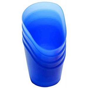 NRS Healthcare H89094 Flexi-Cut Cups 60 ml (2 fl.oz) Capacity in Blue Pack of 5 NRS Healthcare H89094 Flexi-Cut Cups 60 ml (2 fl.oz) Capacity in Blue Pack of 5