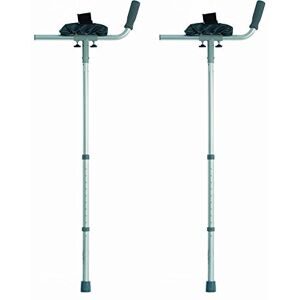 NRS Healthcare Arthritic Elbow Crutches with Trough Arm Supports Pair NRS Healthcare Arthritic Elbow Crutches with Trough Arm Supports Pair