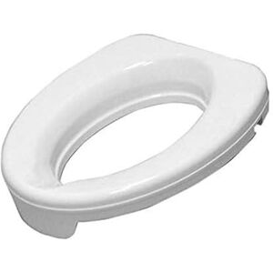DRIVE DEVILBISS HEALTHCARE Drive Devilbiss 2 Inch Raised Toilet Seat without Lid DRIVE DEVILBISS HEALTHCARE Drive Devilbiss 2 Inch Raised Toilet Seat without Lid