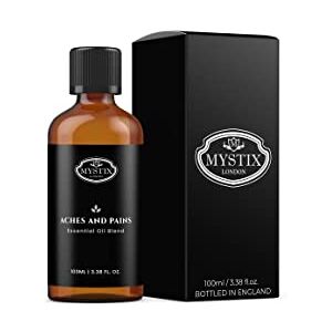 Mystic Moments Mystix London Anxiety Pure & Natural Essential Oil Blend 100ml for Diffusers, Aromatherapy & Massage Blends Perfect as a Gift Vegan, GMO Free Mystic Moments Mystix London Anxiety Pure & Natural Essential Oil Blend 100ml for Diffusers, Aromatherapy & Massage Blends Perfect as a Gift Vegan, GMO Free