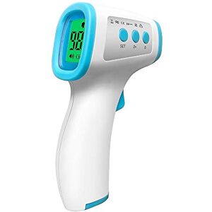 MPH Enterprises Limited Non-Contact Forehead Thermometer for Adults and Children, No Touch Infrared Thermometer Gun Medical Device with Instant Temperature Check, Accurate Digital Readings and 3-Colour LCD Backlight Display MPH Enterprises Limited Non-Contact Forehead Thermometer for Adults and Children, No Touch Infrared Thermometer Gun Medical Device with Instant Temperature Check, Accurate Digital Readings and 3-Colour LCD Backlight Display