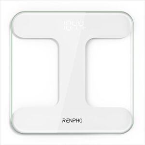 RENPHO Bathroom Scales for Body Weight with LED Display, Weighing Scales with Highly Accurate to 0.1lb, Batteries Included, 400 lbs/180kg Capacity, Core TS RENPHO Bathroom Scales for Body Weight with LED Display, Weighing Scales with Highly Accurate to 0.1lb, Batteries Included, 400 lbs/180kg Capacity, Core TS